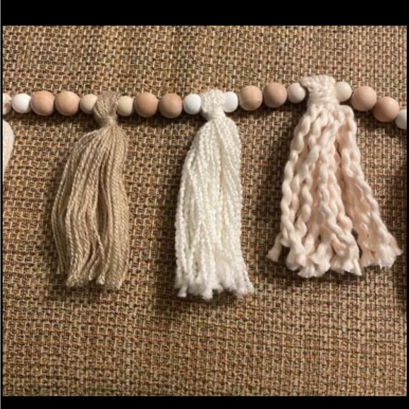 Textured Tassel Wall Decor - Picture 2 of 3